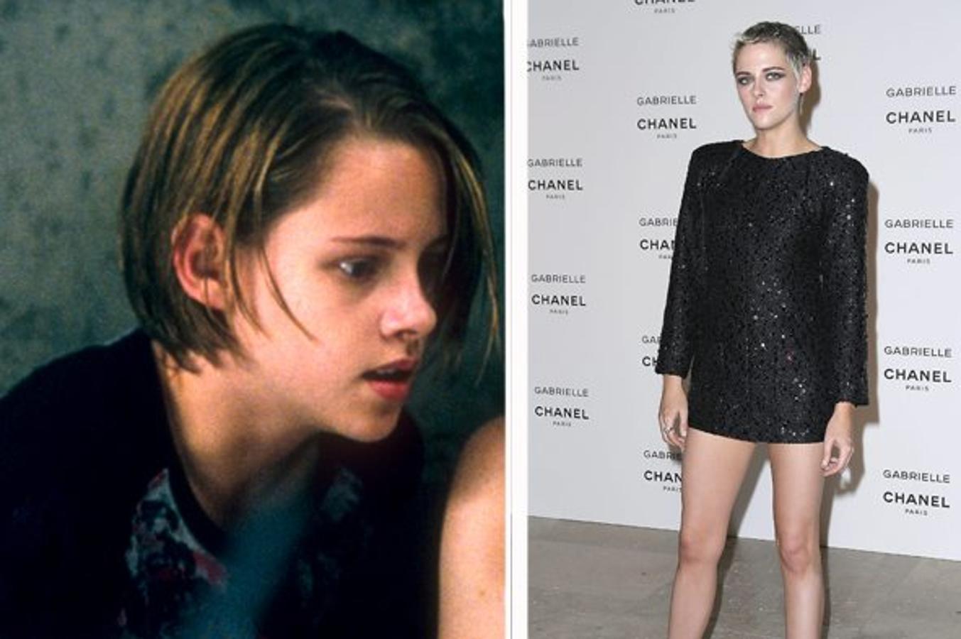 La actriz Kristen Stewart ha pasado por muchos cambios y estilismos. Aunque ya de niña ofrecía un aspecto algo masculino, durante su adolescencia se feminizó, pero desde hace años luce un pelo muy, muy cortito.