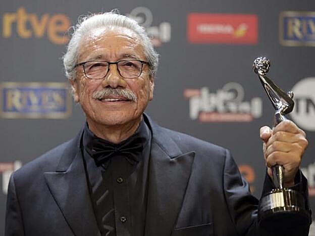 Edward James Olmos recibió el reconocimiento a toda su carrera profesional.