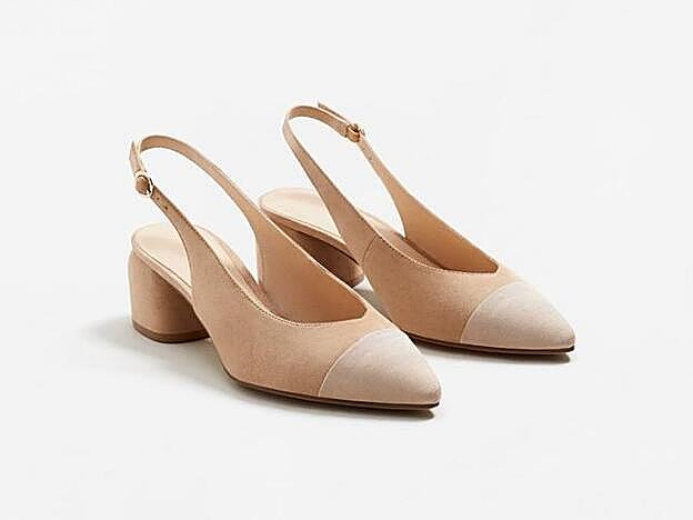 Zapatos de Mango de 29,99 euros.