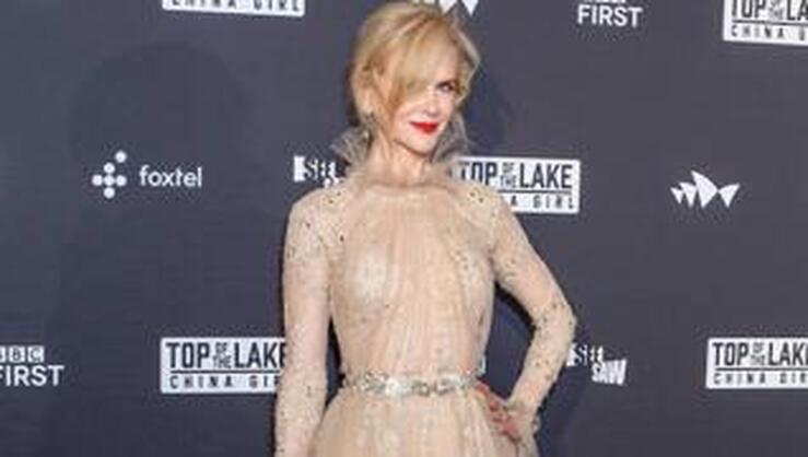 Fotos: Nicole Kidman y un vestido para brillar