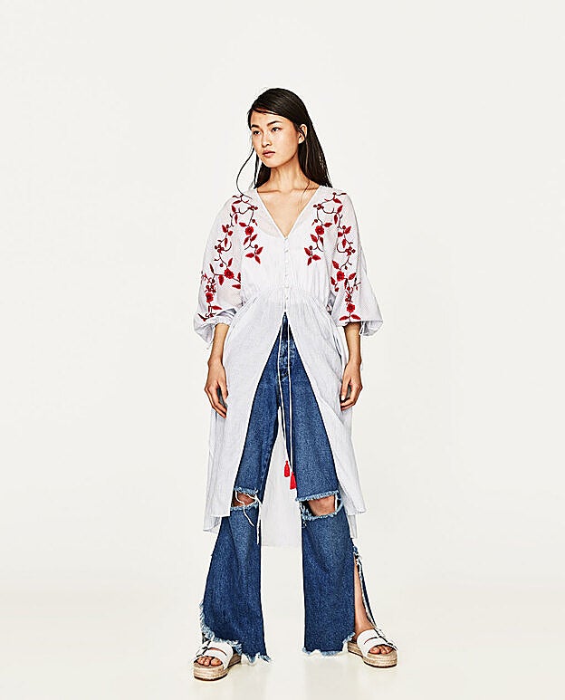 Kaftán de Zara (39,99 euros)