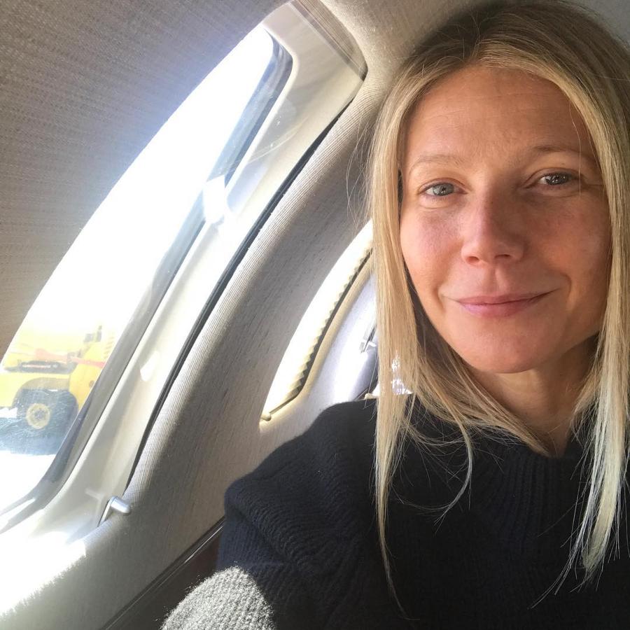 Si hay una famosa que apuesta por el 'no make up' desde hace tiempo es ella. La actriz Gwyneth Paltrow, amante de la vida natural, compartió esta foto en su perfil de Instagram sin una gota de maquillaje.