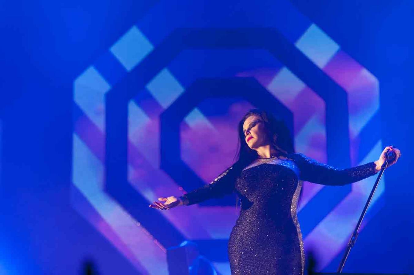 La banda liderada por Alaska, Fangoria, hizo vibrar al público.