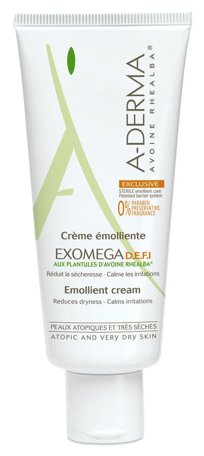 Exomega crema emoliente D.E.F.I. de A-Derma (20,16 euros).