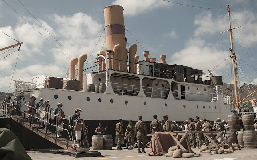 Uno de los momentos más emocionantes de la serie 'Tiempos de guerra', de Bambú Producciones.