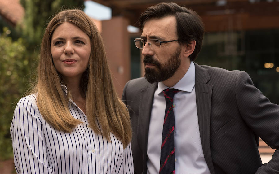 Una de las escenas de la serie 'Traición'. de Bambú Producciones.