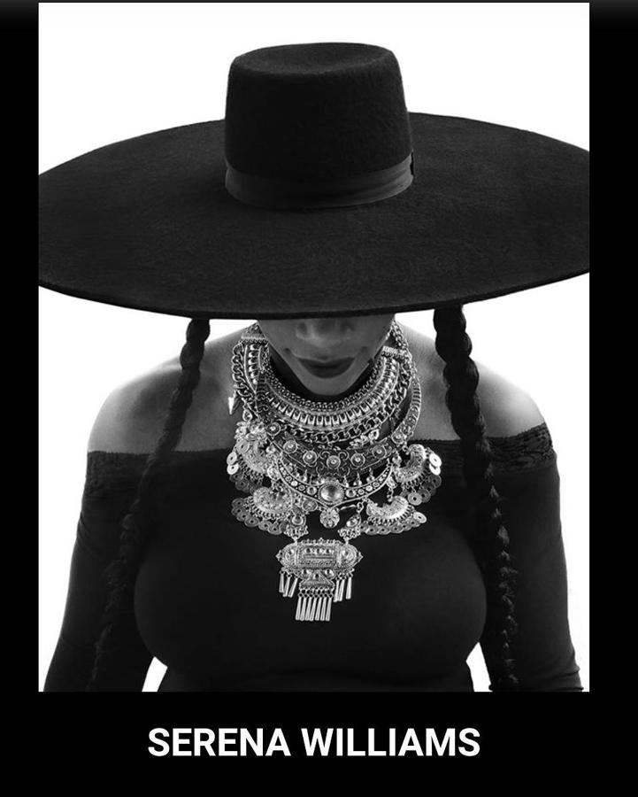 La tenista Serena Williams recrea el 'look' 'Formation' del último disco de la cantante Beyonce.