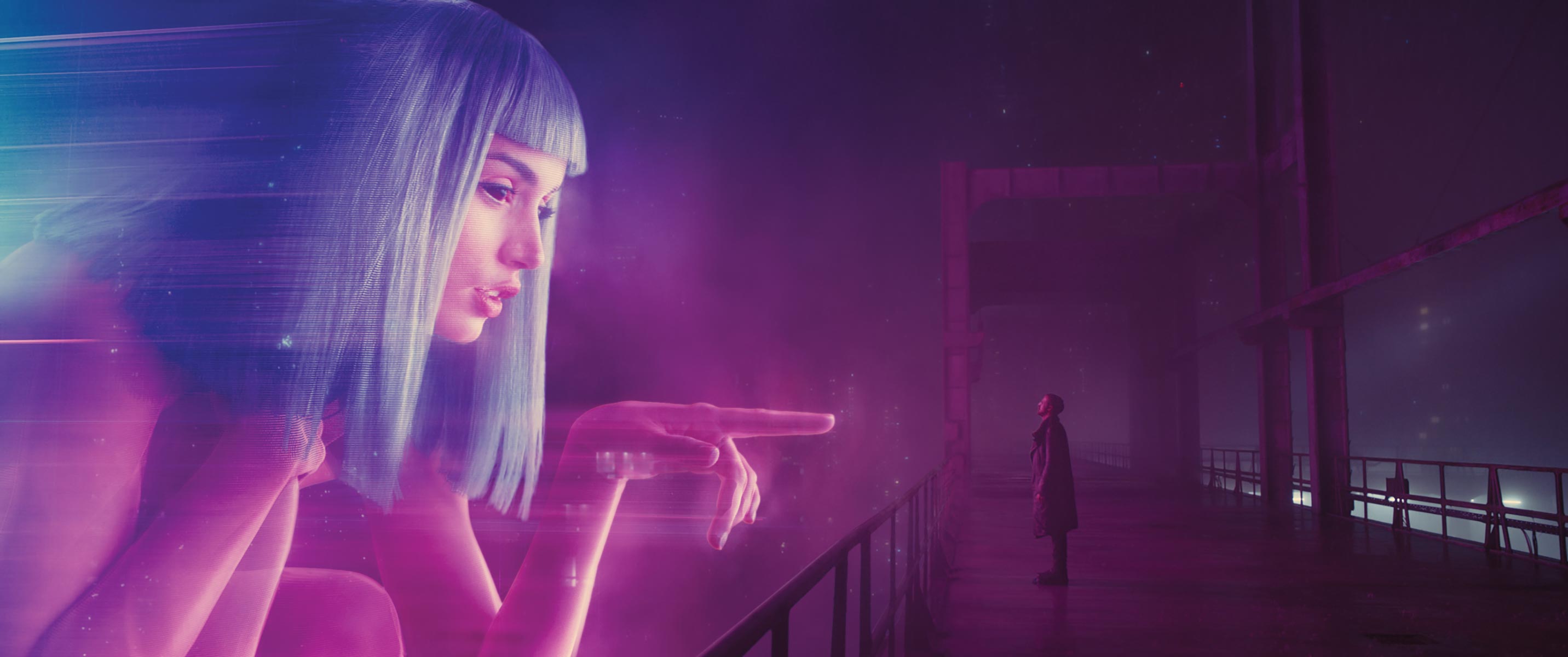 Escena de 'Blade Runner 2049' donde podemos a ver a los protagonistas.