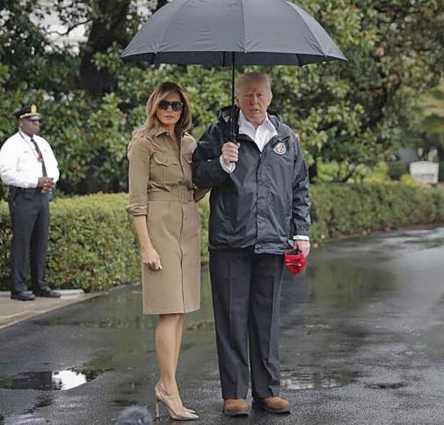 Melania y Donald Trump.