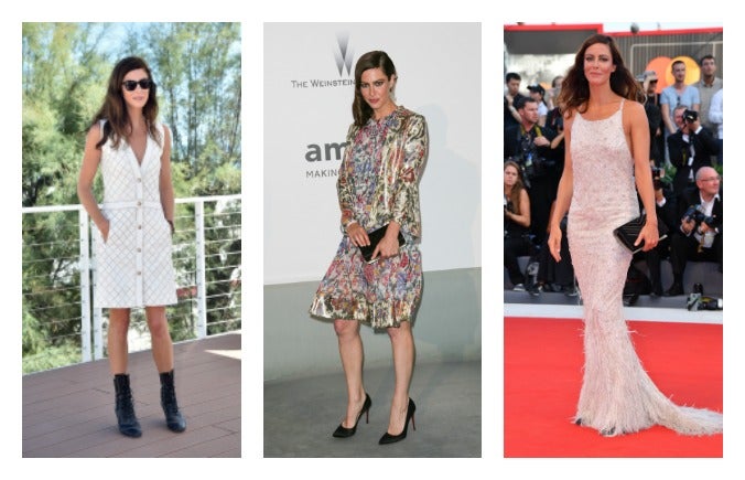 En el festival de Venecia (donde ha sido jurado), ha brillado por su estilo sin artificios. La francesa Anna Mouglalis (que compartió cartel con Isabelle Huppert en Gracias por el chocolate y ha encarnado a Simone de Beauvoir en televisión) es una de las musas de Lagerfeld. Protagonizó Coco Chanel & Igor Stravinsky, y es fiel al clasicismo de la eterna Chanel.