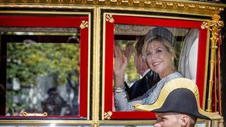 Fotos: Un momento de cuento para la Reina Máxima