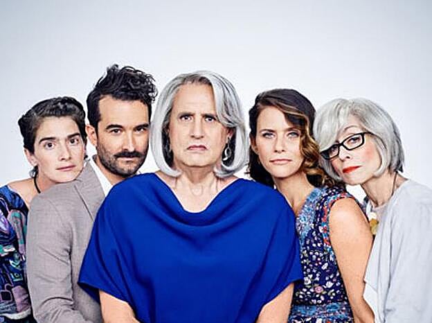 La familia Pfefferman al completo.