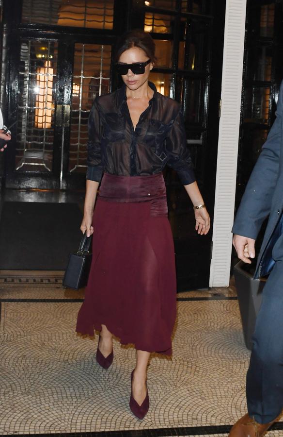 Victoria Beckham... de Victoria Beckham. Y, como siempre, perfecta.