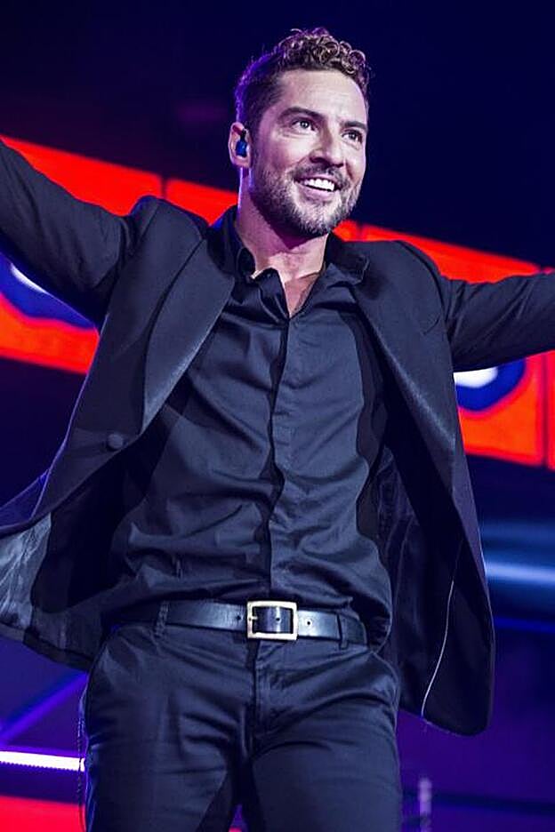 David Bisbal durante su concierto en Madrid el pasado 30 de septiembre.