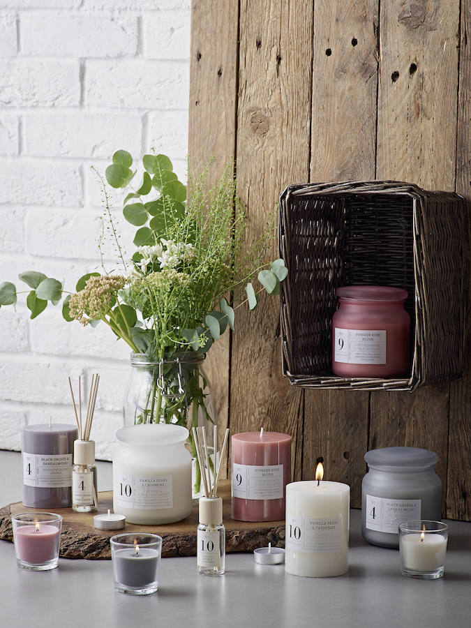 Las velas son una de las claves del Hygge, y la colección de Primark tiene muchas entre las que elegir.