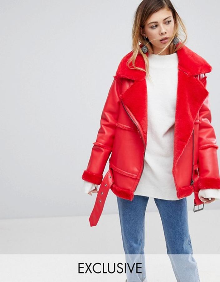 Esta chaqueta tipo aviador de Monki para Asos (101,99 euros)
