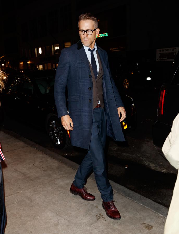 Ryan Reynolds nos gusta porque es el perfecto 'dandy', y looks como este lo demuestran.