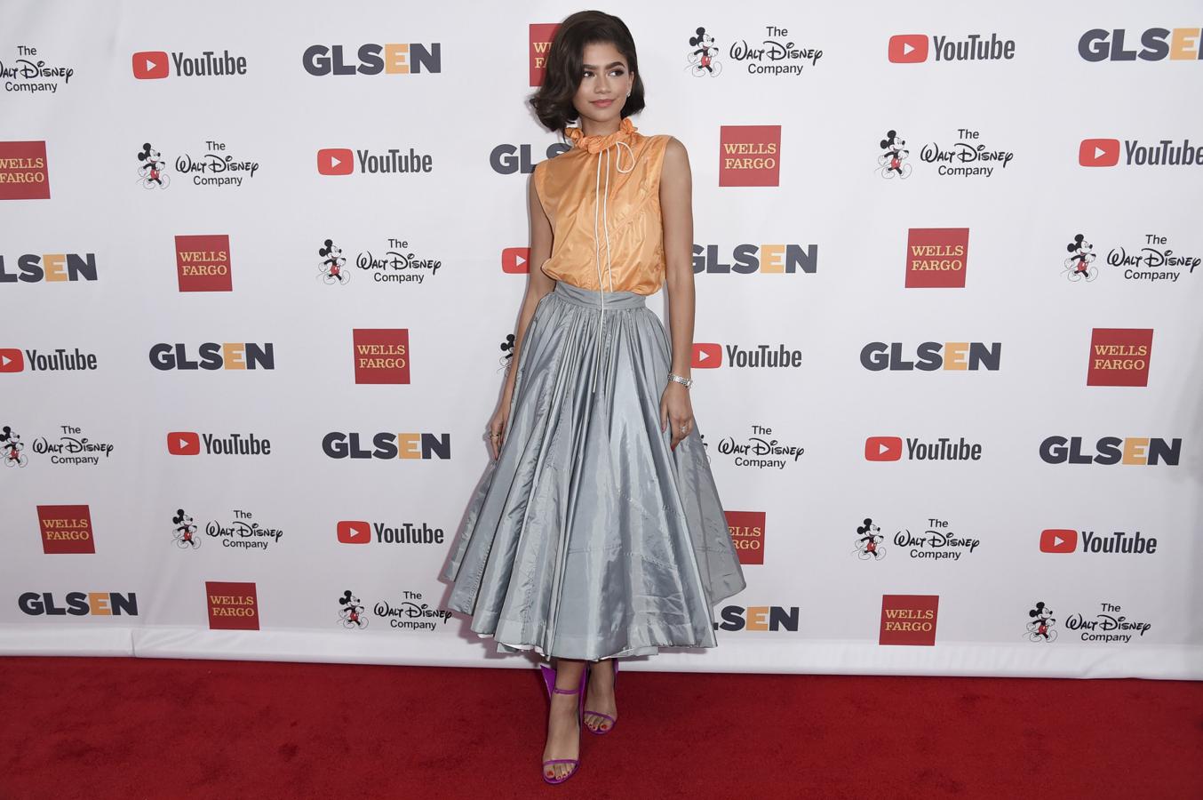 Un diseño complicado, una silueta perfecta y el sello inconfundible de Raf Simons (para Calvin Klein) en este look de Zendaya.