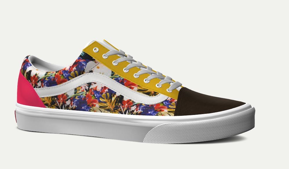 Lisas, estampadas... las zapatllas Vans modelo old Skool se reinventan de la manera más divertida, como lo demuestra nuestra elección. Precio: 100 euros.