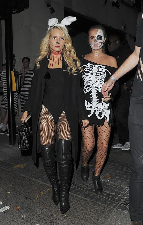 Conejita zombie sexy, la apuesta de la hermana pequeña de Kate Moss.