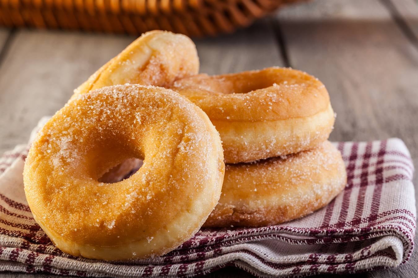 El índice glucémico de los donuts es alto, de 75, según la lista de alimentos de Montignac.