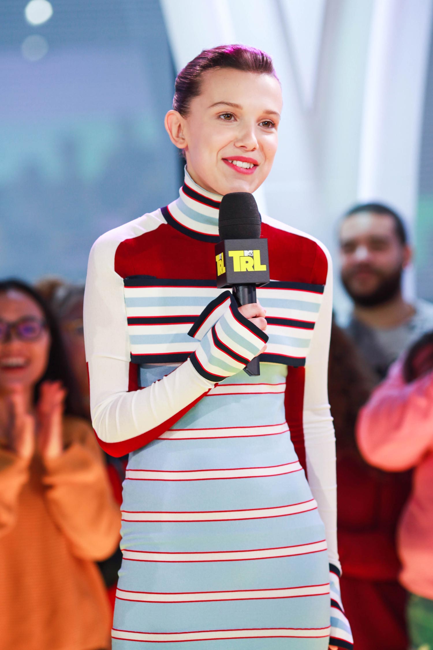 ¡Muy fuerte! No le gusta la pizza.