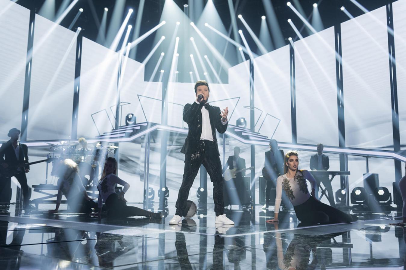 El artista acudió como invitado a la gala.