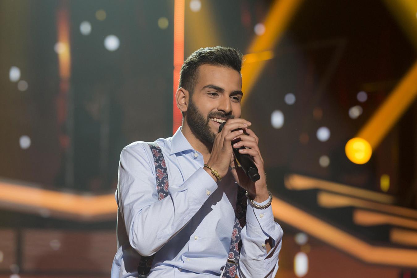 El nominado interpretó "A puro dolor".