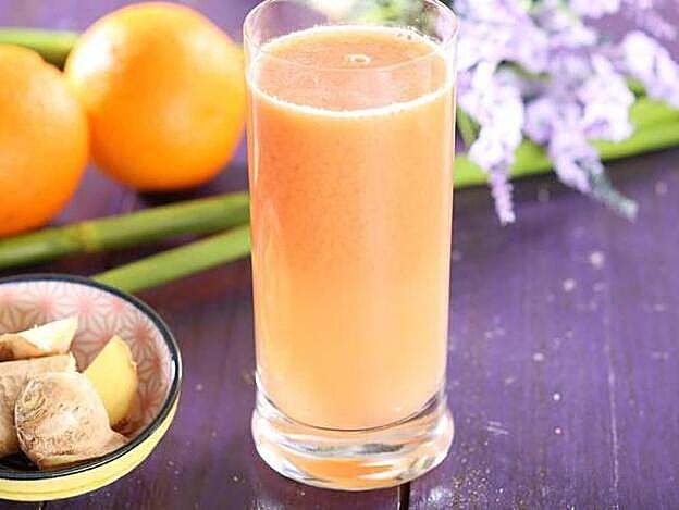 Pincha en el título de la imagen para ver la receta de este zumo détox perfecto para el invierno