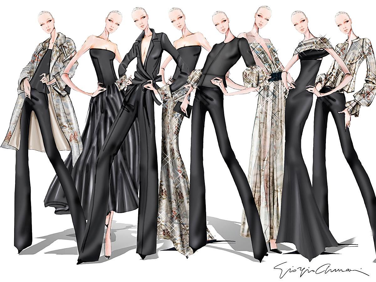 Giorgio Armani lanza una colección cápsula, que estará a la venta exclusivamente en la plataforma de lujo on line Net-a-porter. Una edición limitada de prendas de día y de noche, con el tono sofisticado que identifica al diseñador. La colección incluye pantalones, chaquetas, blusas y vestidos de noche, además de zapatos y un pequeño bolso de mano.