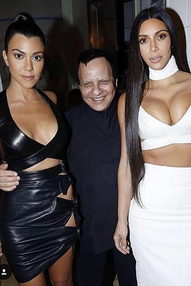 Tanto Kourtney como Kim han compartido esta foto en sus redes sociales.