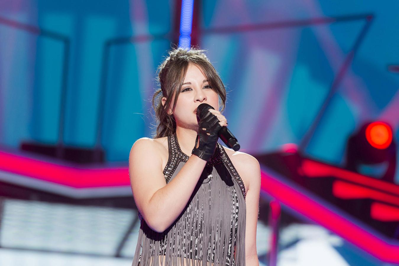 La segunda nominada cantó 'Cenizas' de Malú.