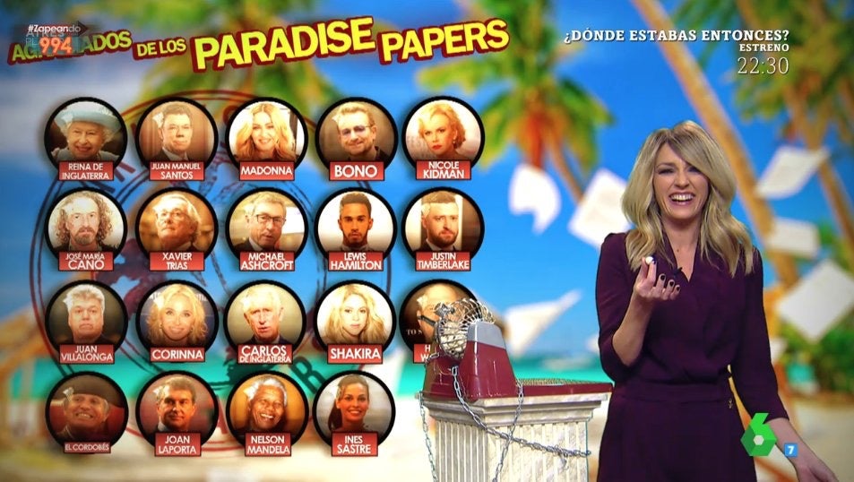 De nuevo Anna Simon dando cera, esta vez analizando todos los implicados en su especial 'Paradise Papers' ¡Vaya momentazo!