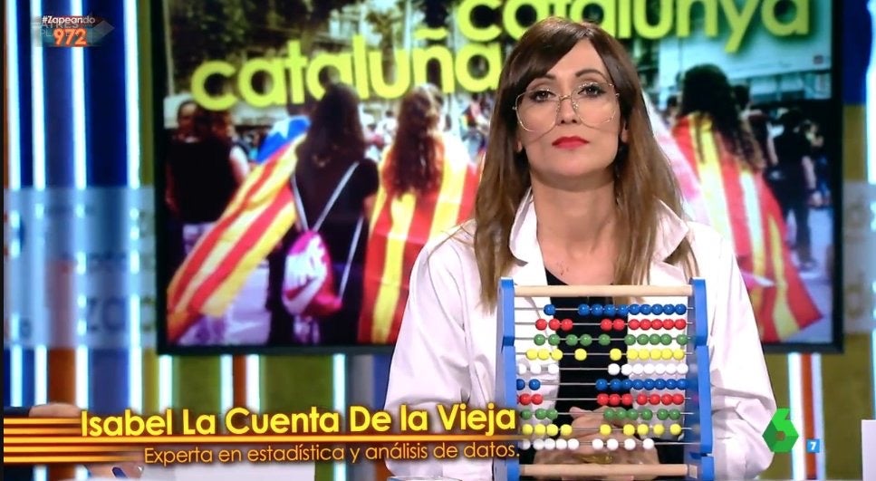 Ana Morgade decidió tomar las riendas del asunto y hacer un recuento al estilo 'La cuenta de la vieja' de la votación del 1 de octubre en Cataluña.