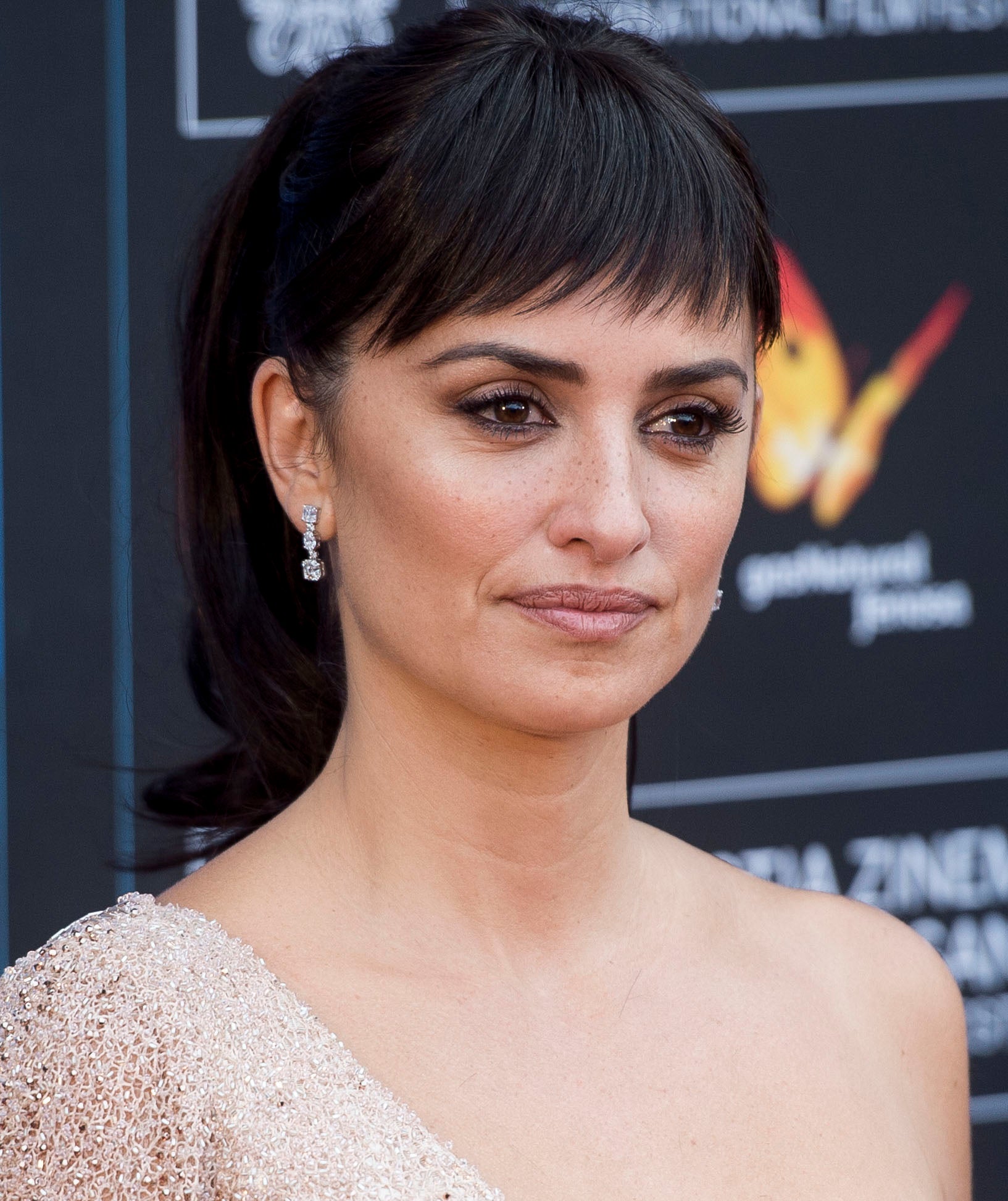 La actriz española Penélope Cruz ha cambiado la forma de sus cejas hasta lograr un diseño perfecto ara su rostro: ligeramente ascendentes y ni gruesas ni finas.