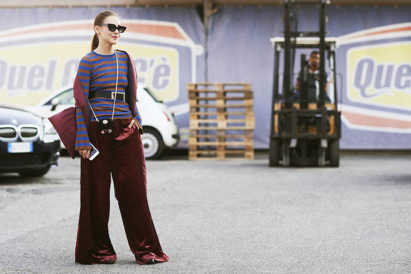 Apunta: el satén también es para el día, ¿has visto lo bien que queda con el punto