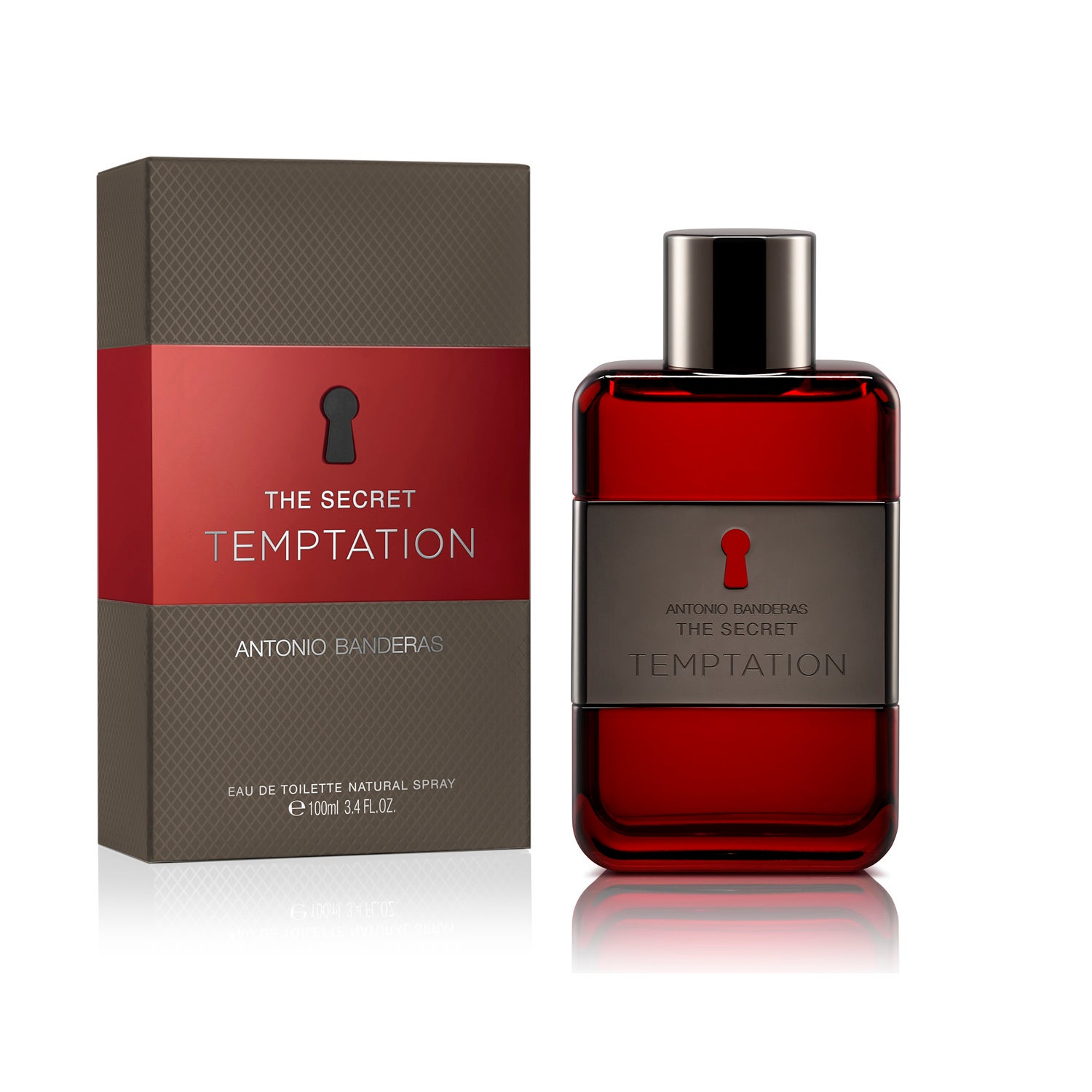 El actor español Antonio Banderas es todo un veterano en temas de perfumes. El último Tempation tiene versión hombre (The Secret) y mujer (Her Secret).
