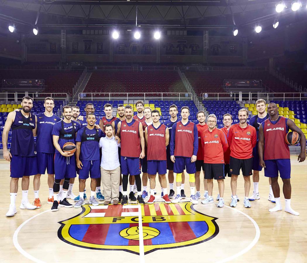 El Barcelona Lassa y Didac, mes de agosto en el almanaque de Talita.