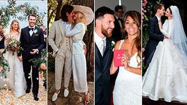 Fotos: Famosos que celebraron su boda en 2017: de Ana Boyer y Fernando Verdasco a Leo Messi y Antonella Rocuzzo