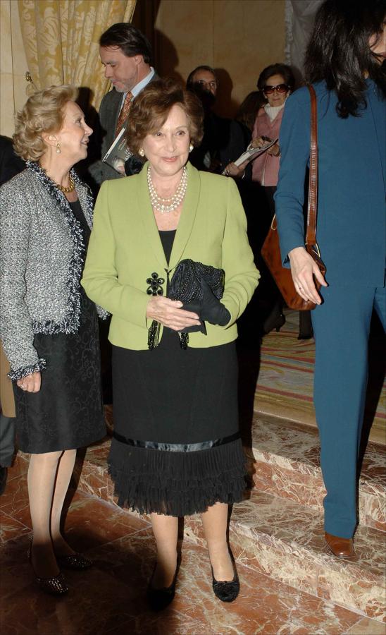 Carmen Franco durante una presentación.