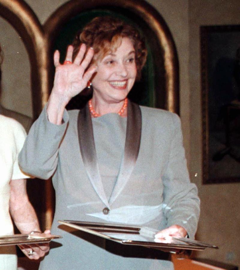 Camren Franco, campeona de un torneo de cartas en Marbella en 1999.