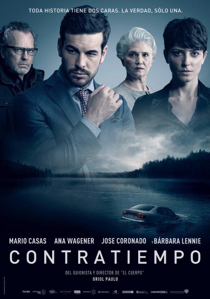 En el puesto número 7... 'Contratiempo'. Se estrenó a primeros de 2017 y no nos extraña nada que haya recaudado casi 3.700.000 euros. Con Mario Casas, Barbara Lenie y la magnífica interpretación de José Coronado y Ana Wagener, nadie podía resisitirse a la intriga que produce en todo momento esta película.