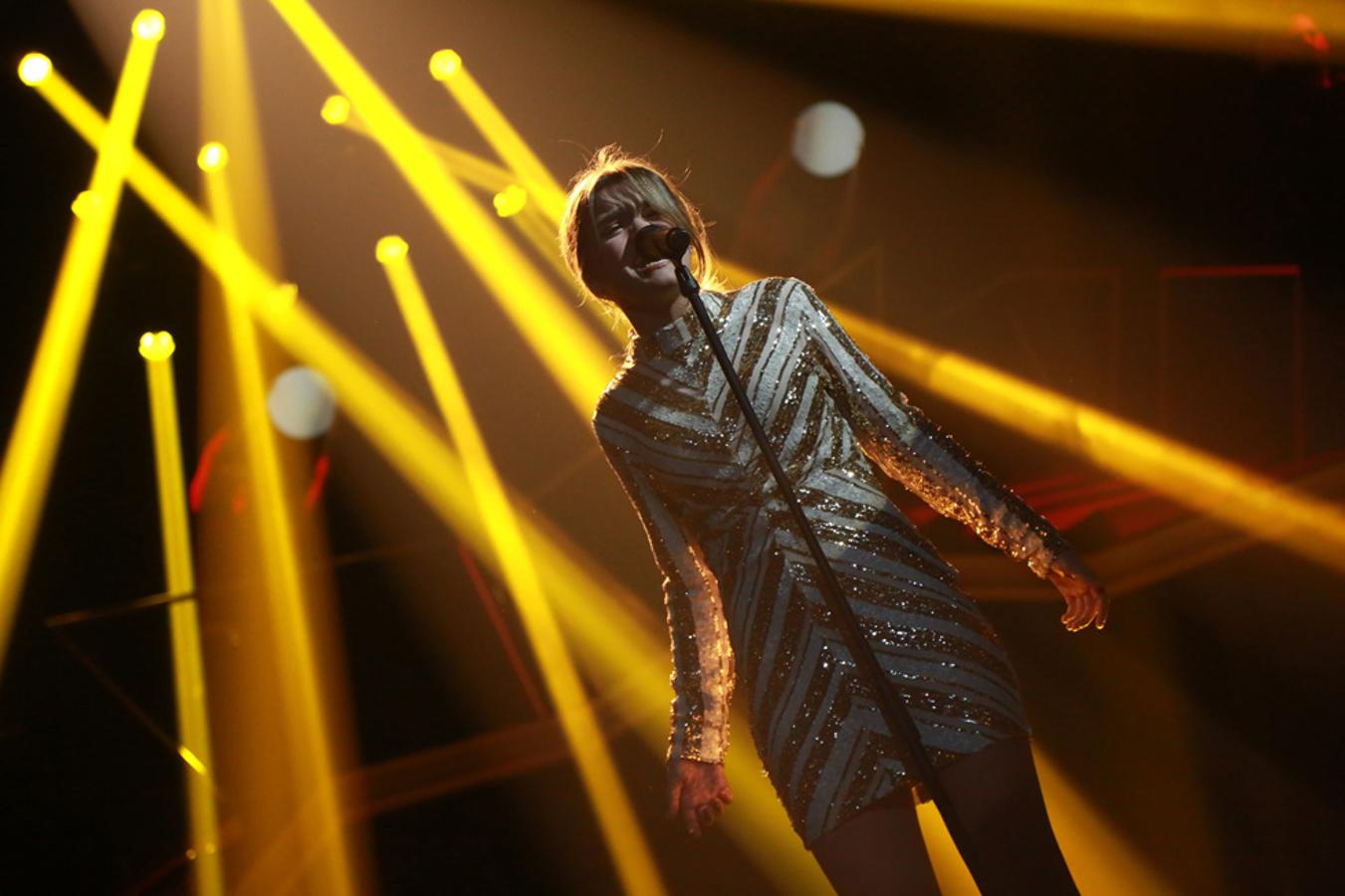 Amaia interpretó el tema "Shake it out" de Florence y The Machine.