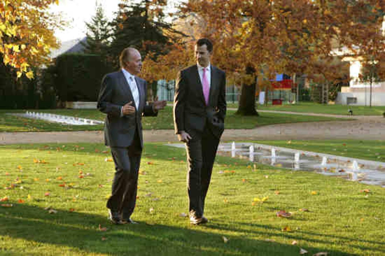 Don Juan Carlos ha sabido aconsejar a su hijo en todos los momentos previos y posteriores a su proclamación como Rey.