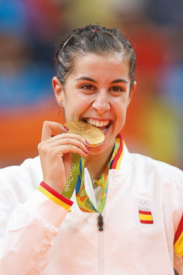 Se coronó campeona del bádminton europeo por tercera vez.