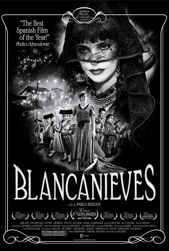 'Blancanieves' de Pablo Berger, fue ganadora del Premio Goya a la mejor película en el 2013.