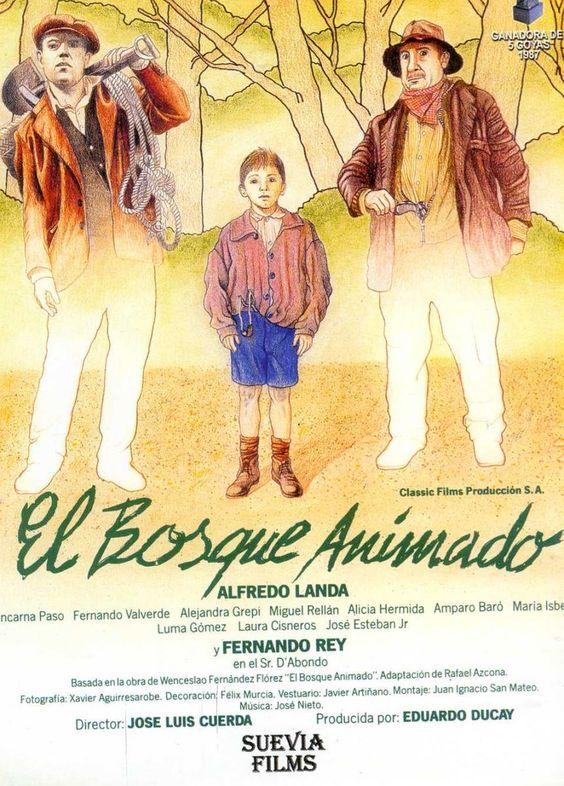 'El bosque animado' de José Luis Cuerda, fue ganadora del Premio Goya a la mejor película en 1988.