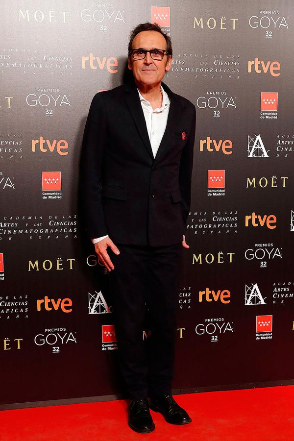 Alberto Iglesias en la gala de los nominados a los Premios Goya 2018. Puede ganar el 'cabezón' en la categoría de mejor música original por 'La cordillera'.
