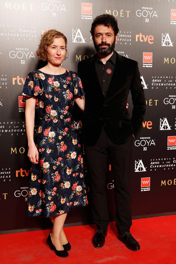 Rodrigo Sorogyen acudió a la Real Casa de Correos a la gala de los nominados a los Goya por su nominación en la categoría de mejor cortometraje de ficción con 'Madre'.