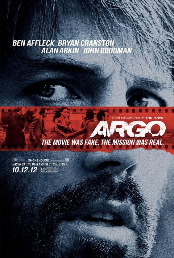 Argo está basada en una historial real y está dirigida y protagonizada por Ben Affleck. Ganó el Oscar a Mejor película en 2013.
